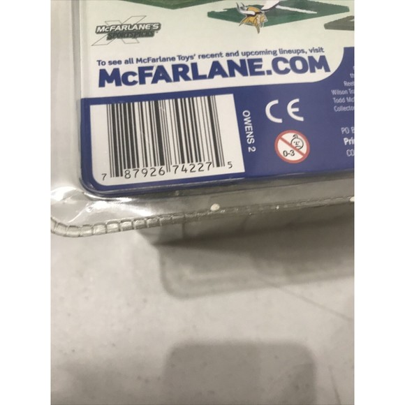 Terrell Owens Philadelphia Eagles NFL McFarlane Action Figure NIP NIB T.O. new - Picture 11 of 12